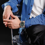 ساعة نافي فورس للرجال NF8049-S-GN-S