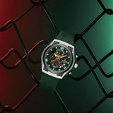 ساعة نافي فورس للرجال NF8051T-S-GN-GN