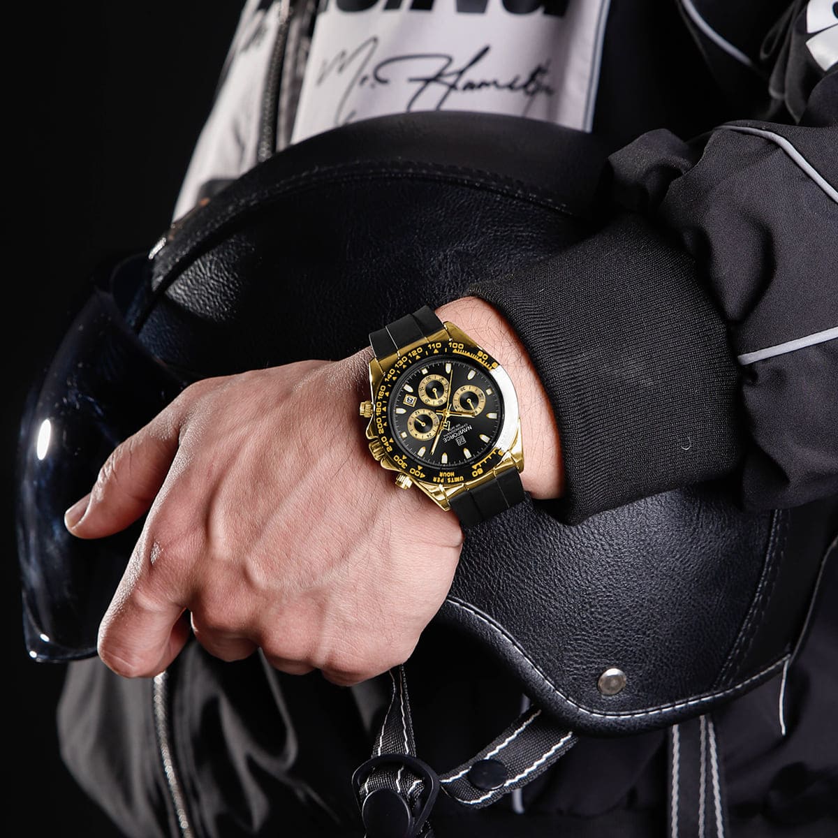 Naviforce Men's Watch NF8054-G-B-B