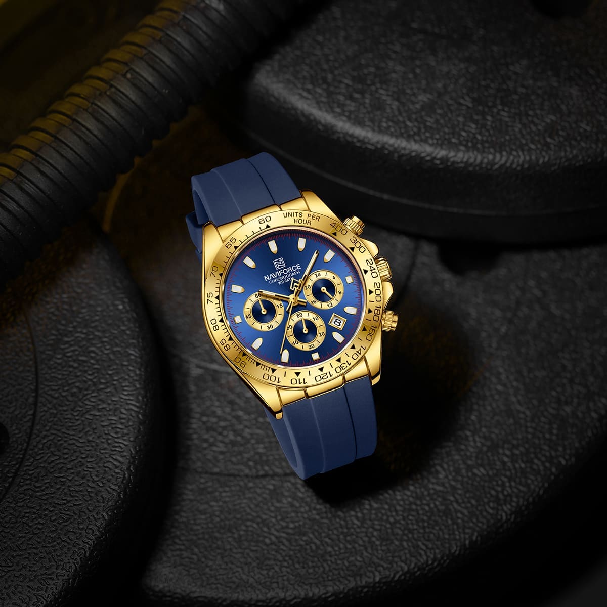 Naviforce Men's Watch NF8054-G-BE-BE