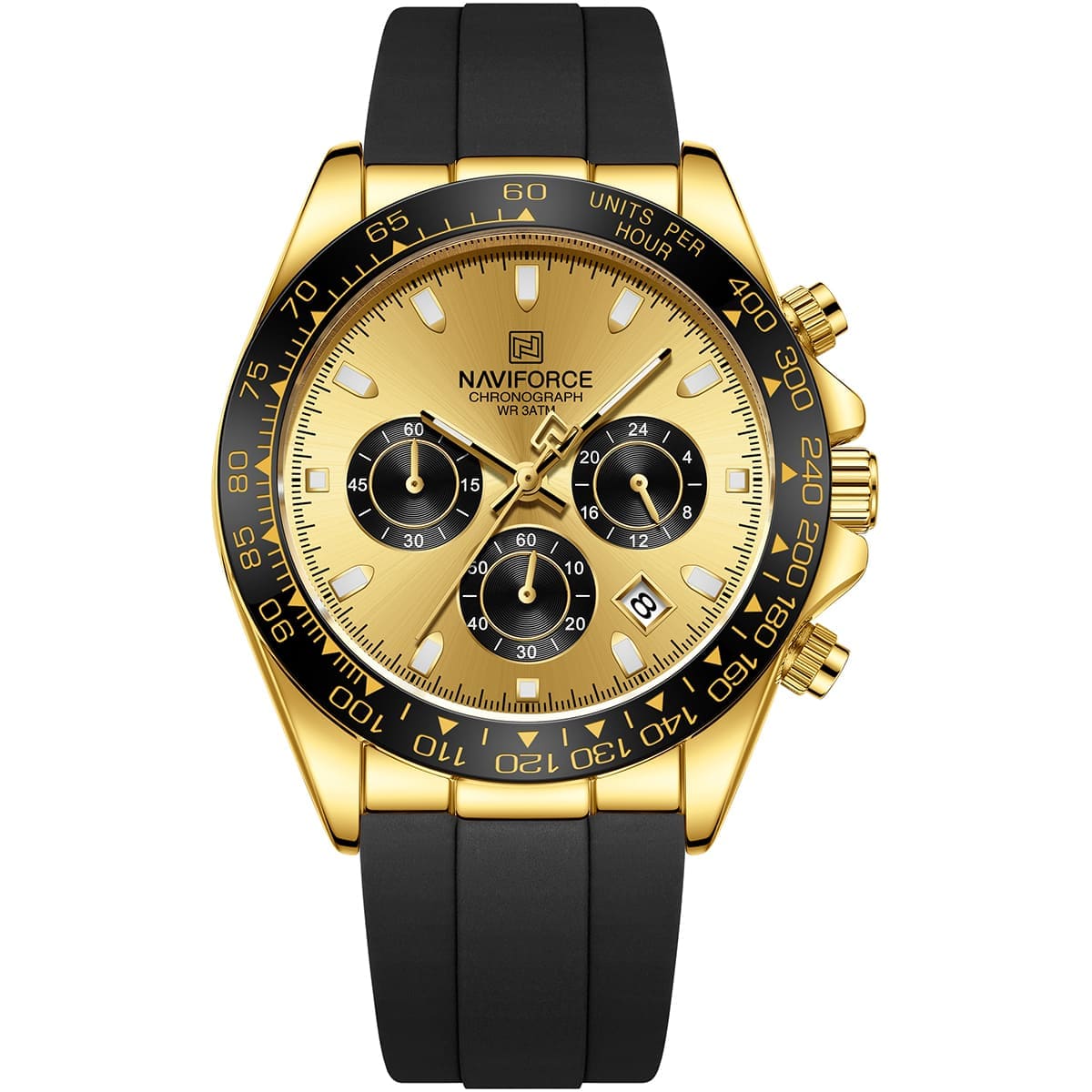 Naviforce Men's Watch NF8054-G-G-B