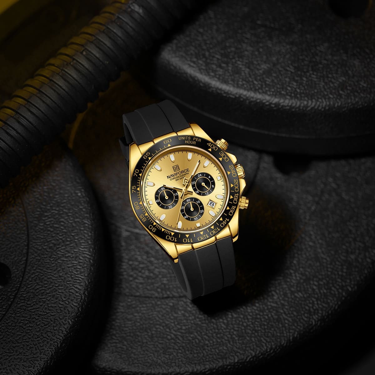 Naviforce Men's Watch NF8054-G-G-B