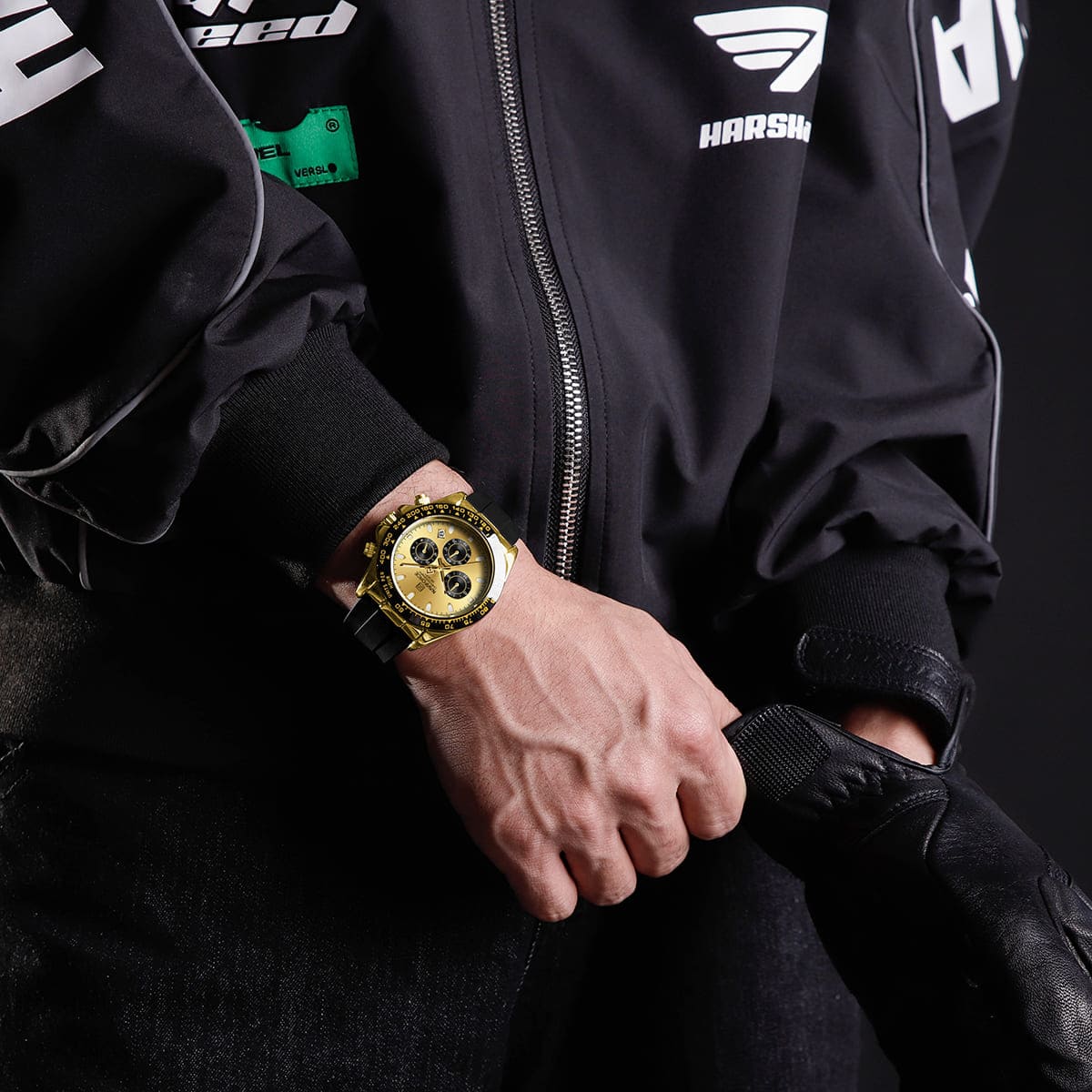 Naviforce Men's Watch NF8054-G-G-B