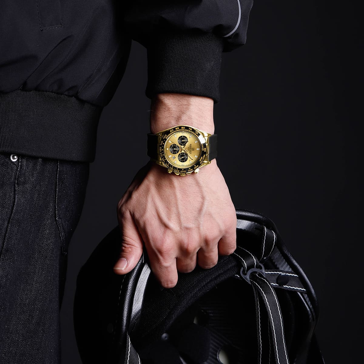 Naviforce Men's Watch NF8054-G-G-B