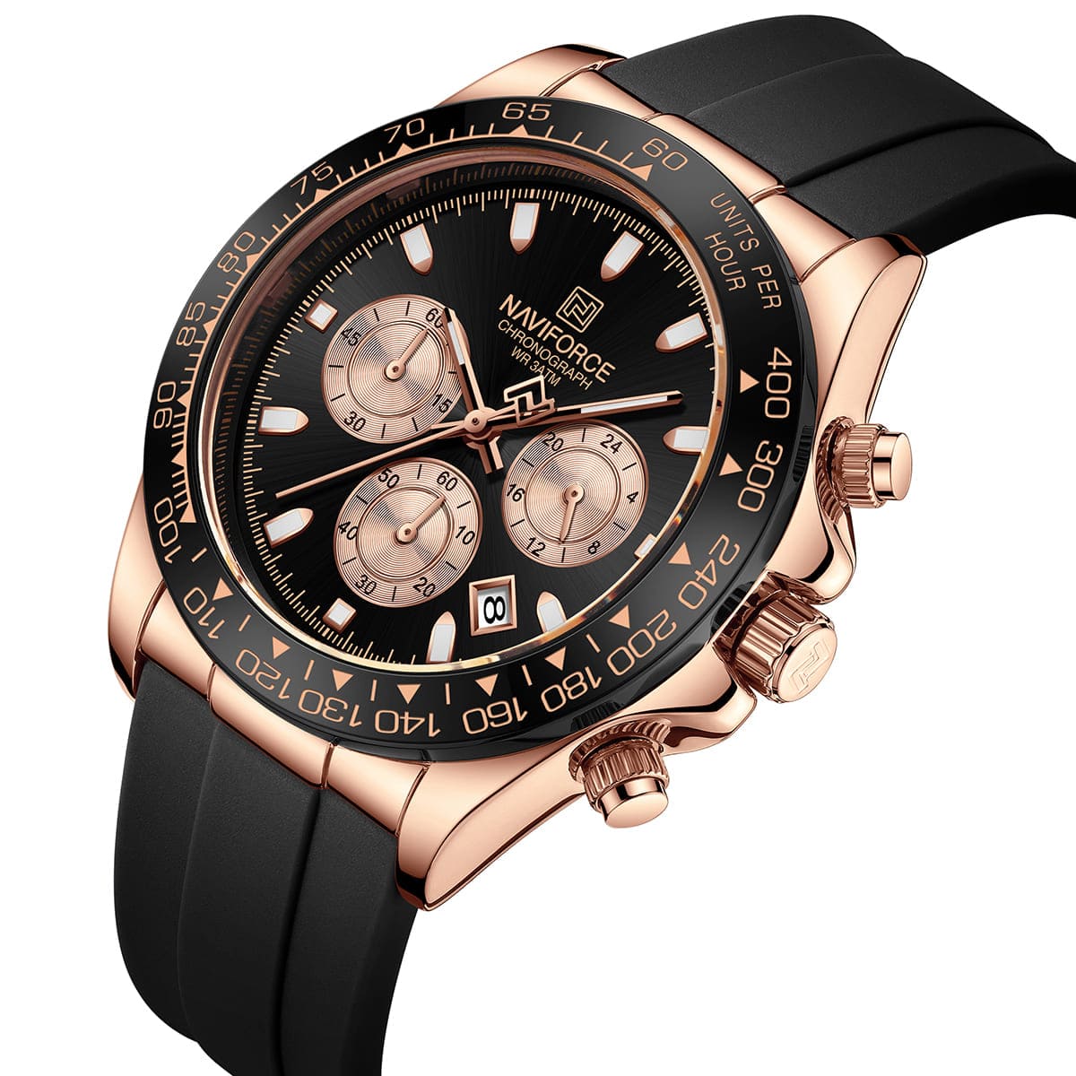 Naviforce NF8054-RG-B-B Men's Watch