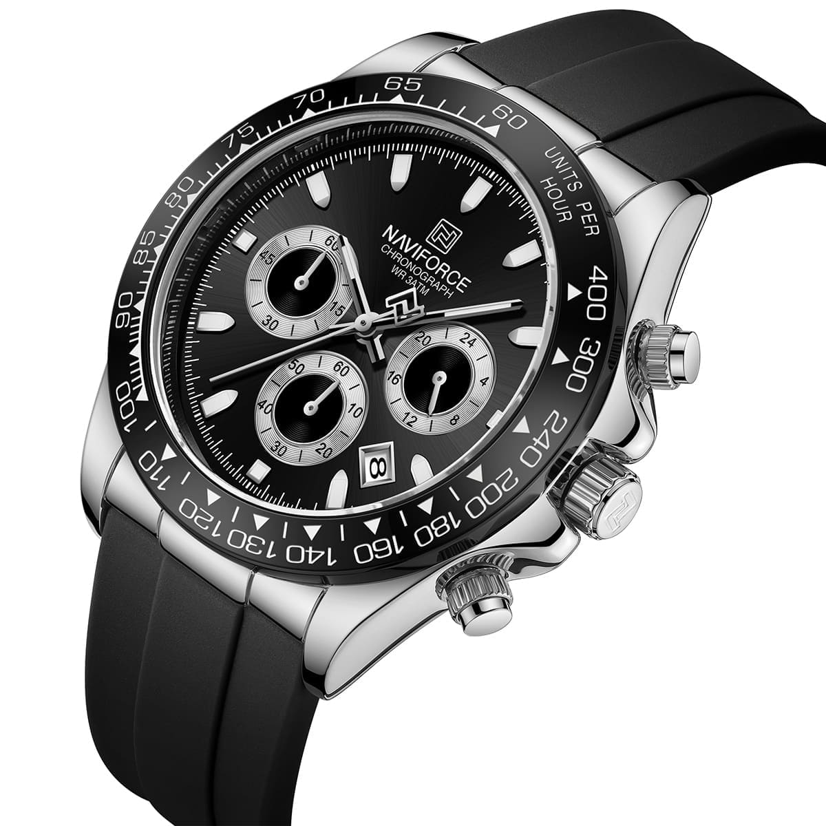 Naviforce Men's Watch NF8054-S-B-B