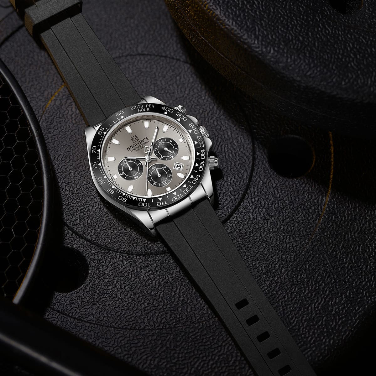 Naviforce Men's Watch NF8054-S-GY-B