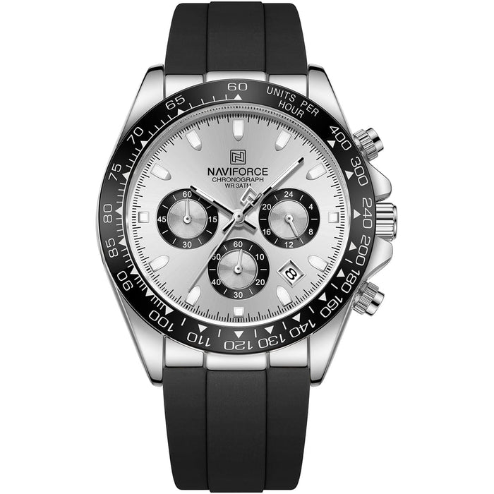Naviforce Men's Watch NF8054-S-W-B