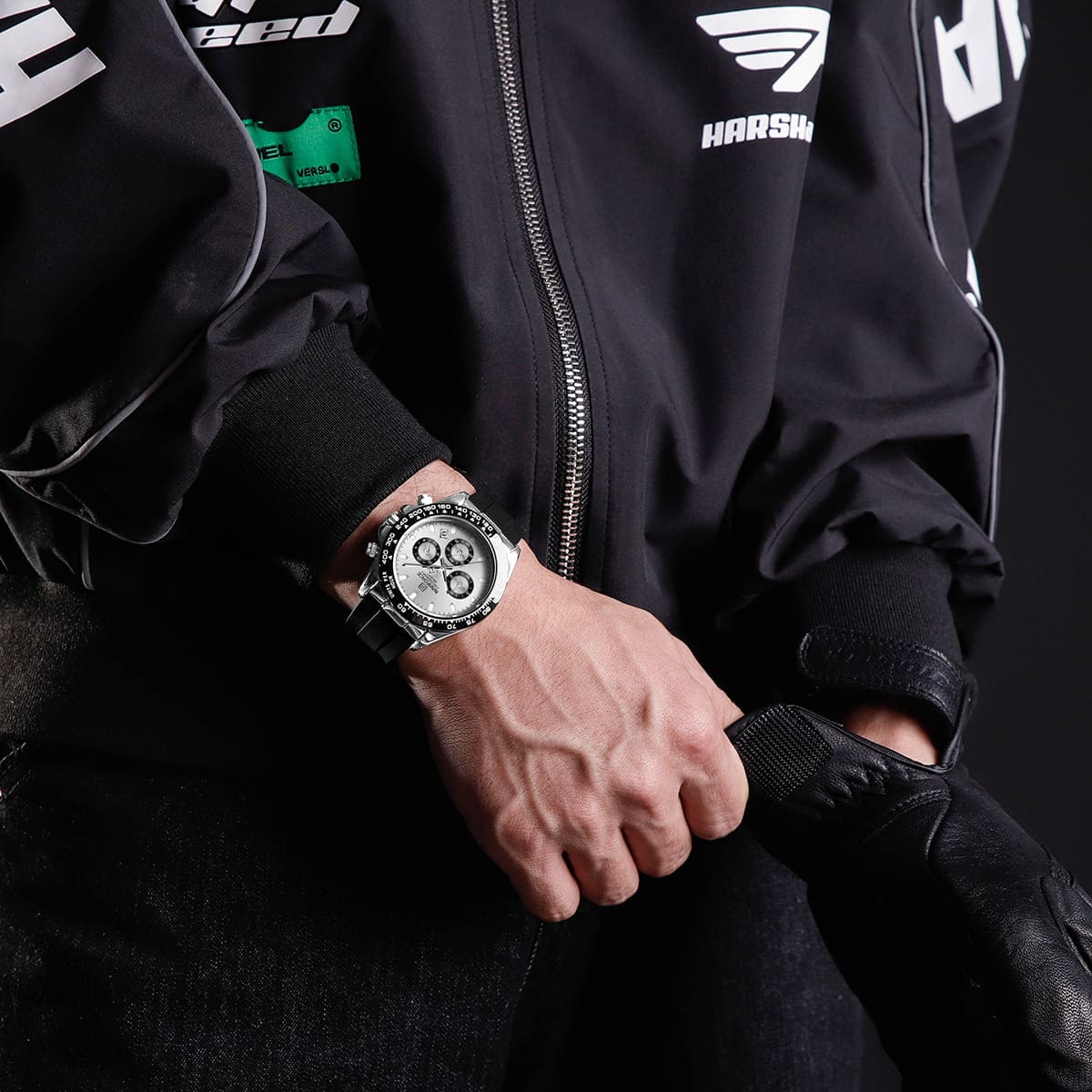 Naviforce Men's Watch NF8054-S-W-B