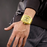 ساعة نافي فورس للرجال NF8066-G-G-G