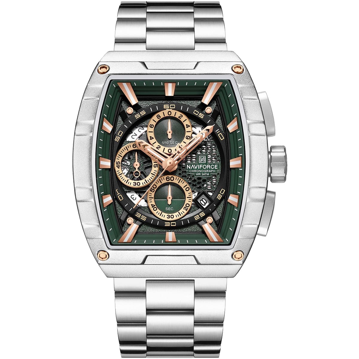 Naviforce Men's Watch NF8066-S-GN-S
