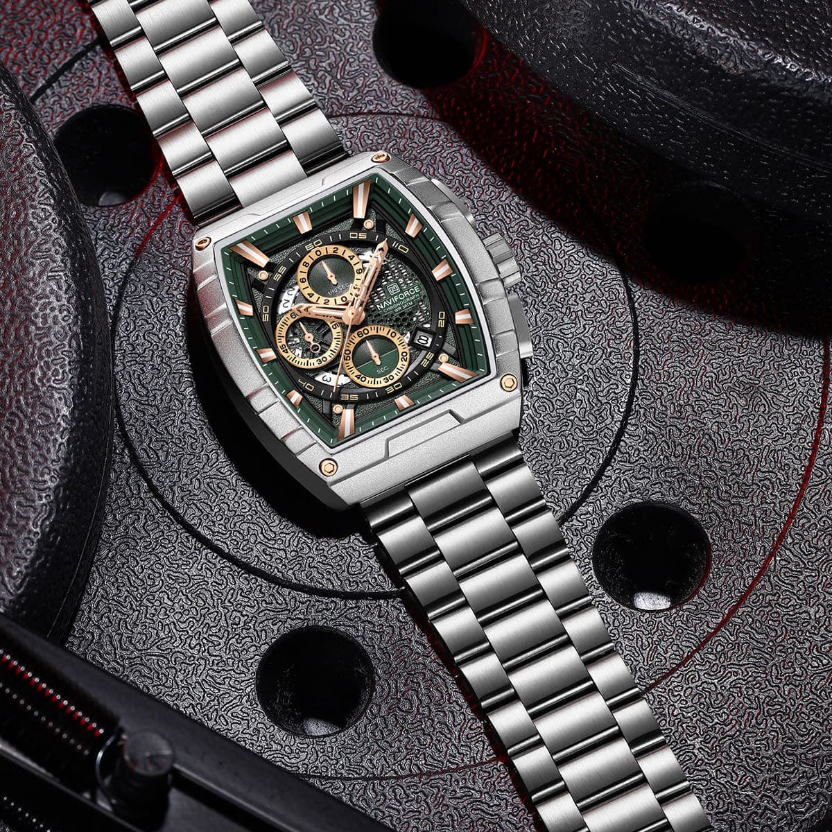 Naviforce Men's Watch NF8066-S-GN-S