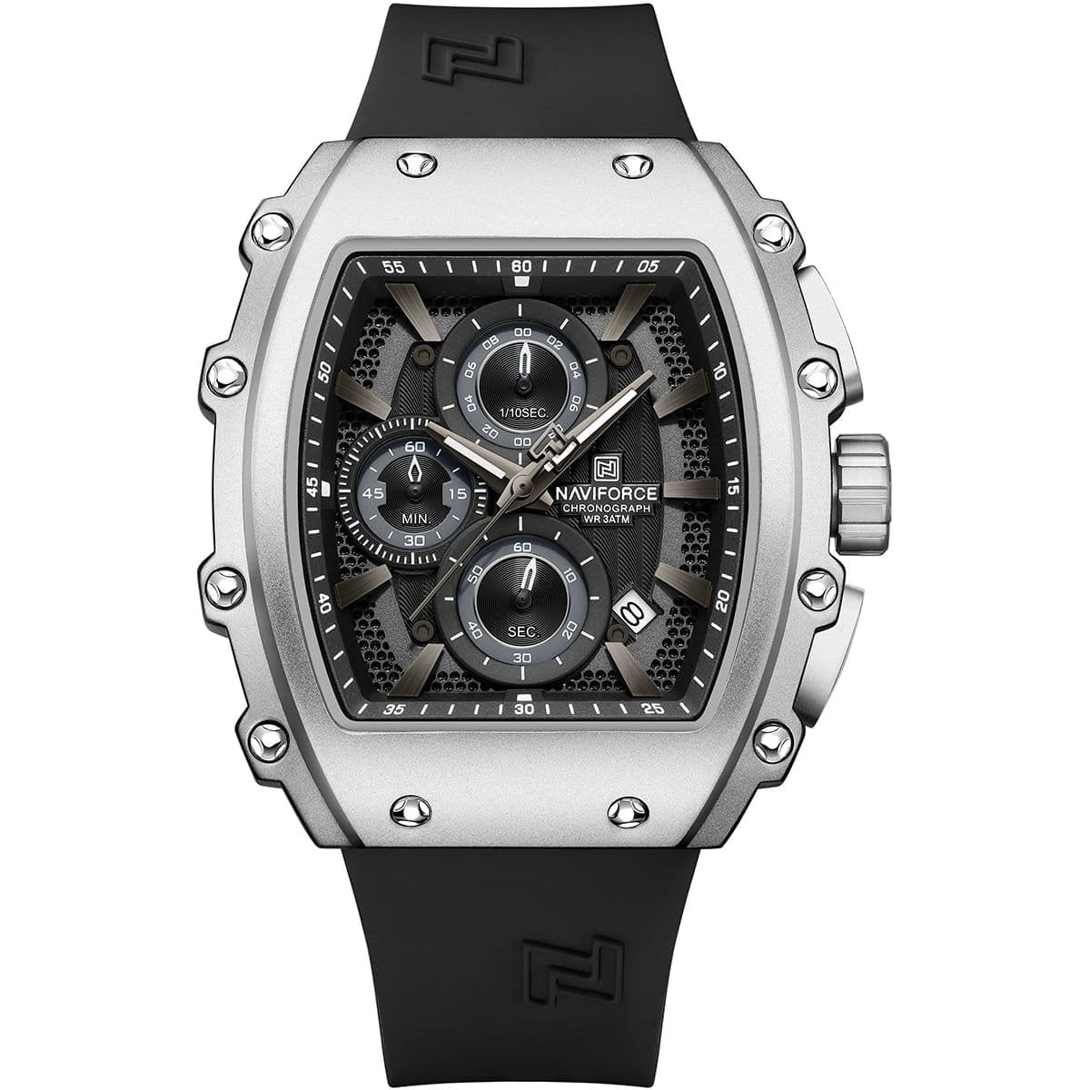 ساعة نافي فورس للرجال NF8070-S-B-B