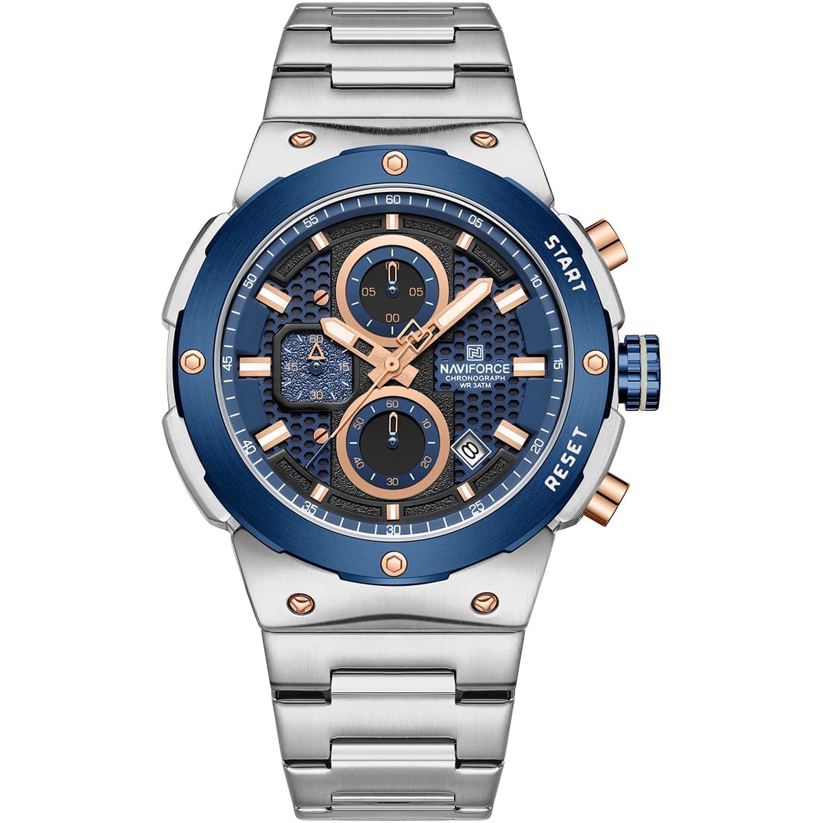 Naviforce Men's Watch NF8072-S-BE-S