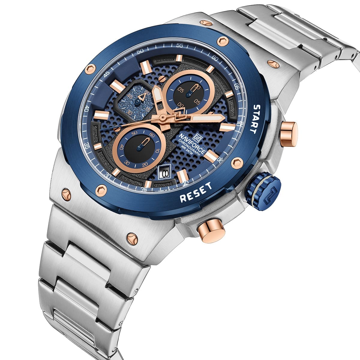 Naviforce Men's Watch NF8072-S-BE-S