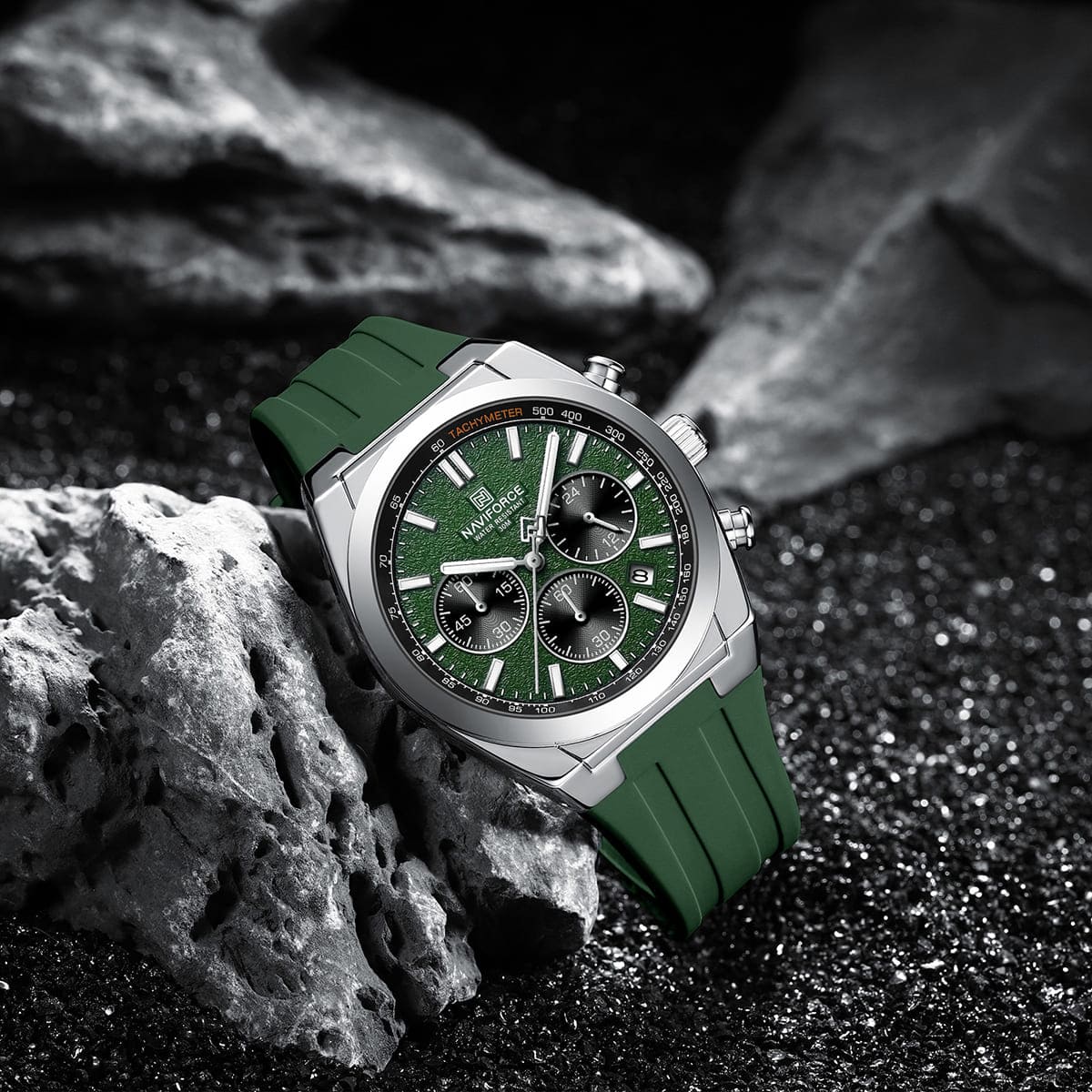 Naviforce Men's Watch NF8080-S-GN-GN