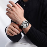 ساعة نافي فورس للرجال NF8080-S-W-B