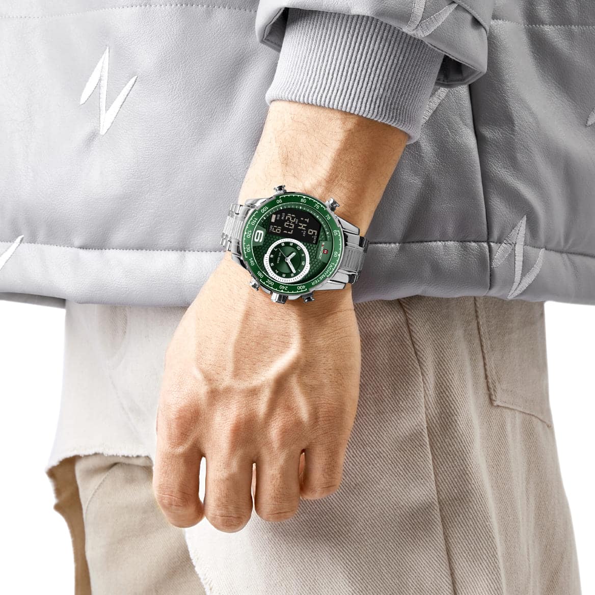 Naviforce Men's Watch NF9199S-S-GN