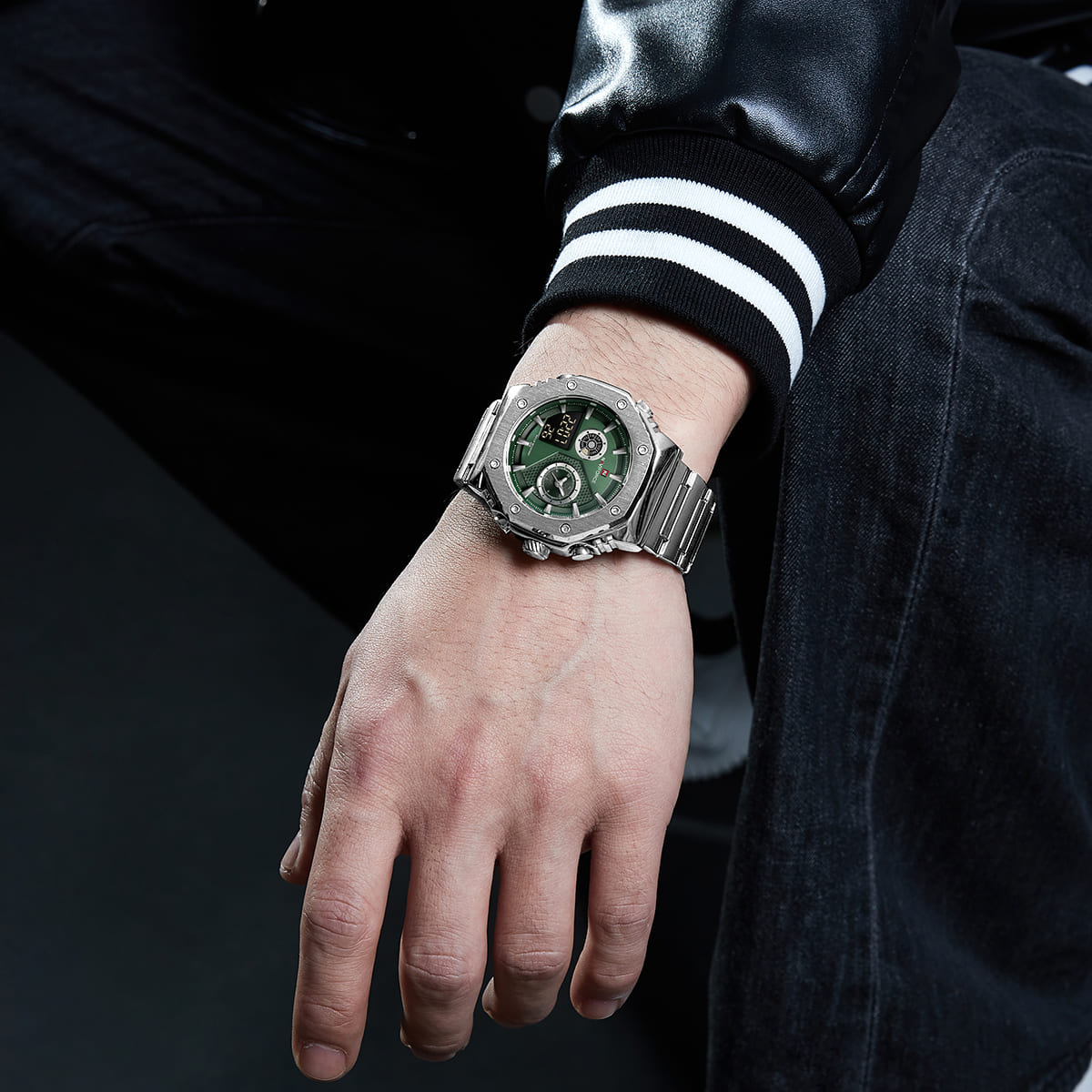 Naviforce Men's Watch NF9216S-S-GN