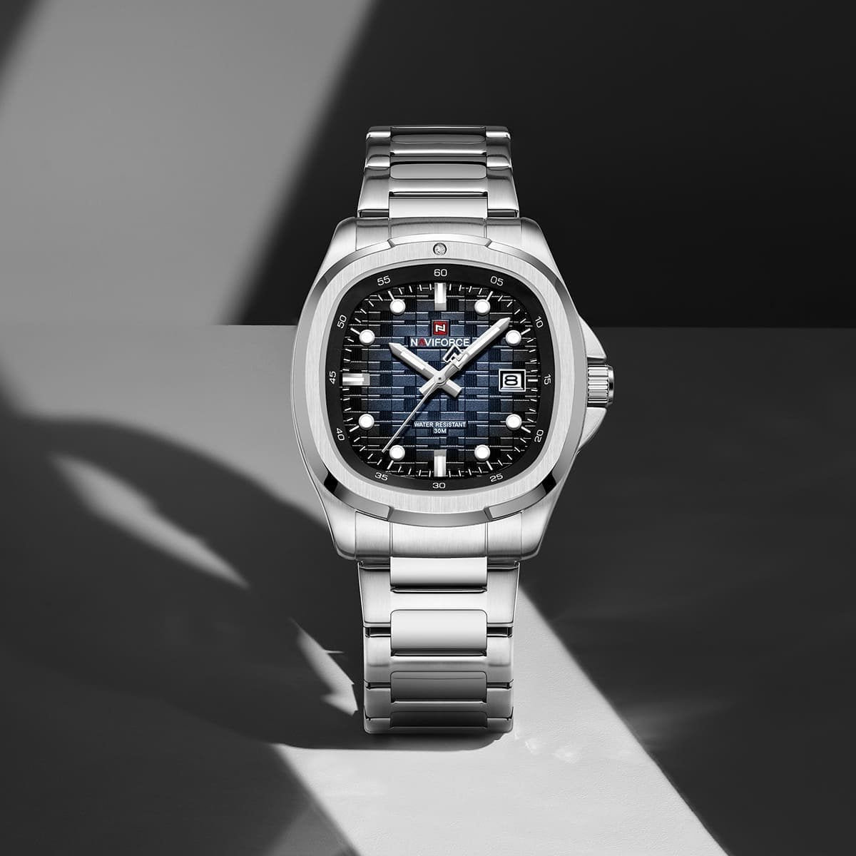 ساعة نافي فورس للرجال NF9240-S-BE-S
