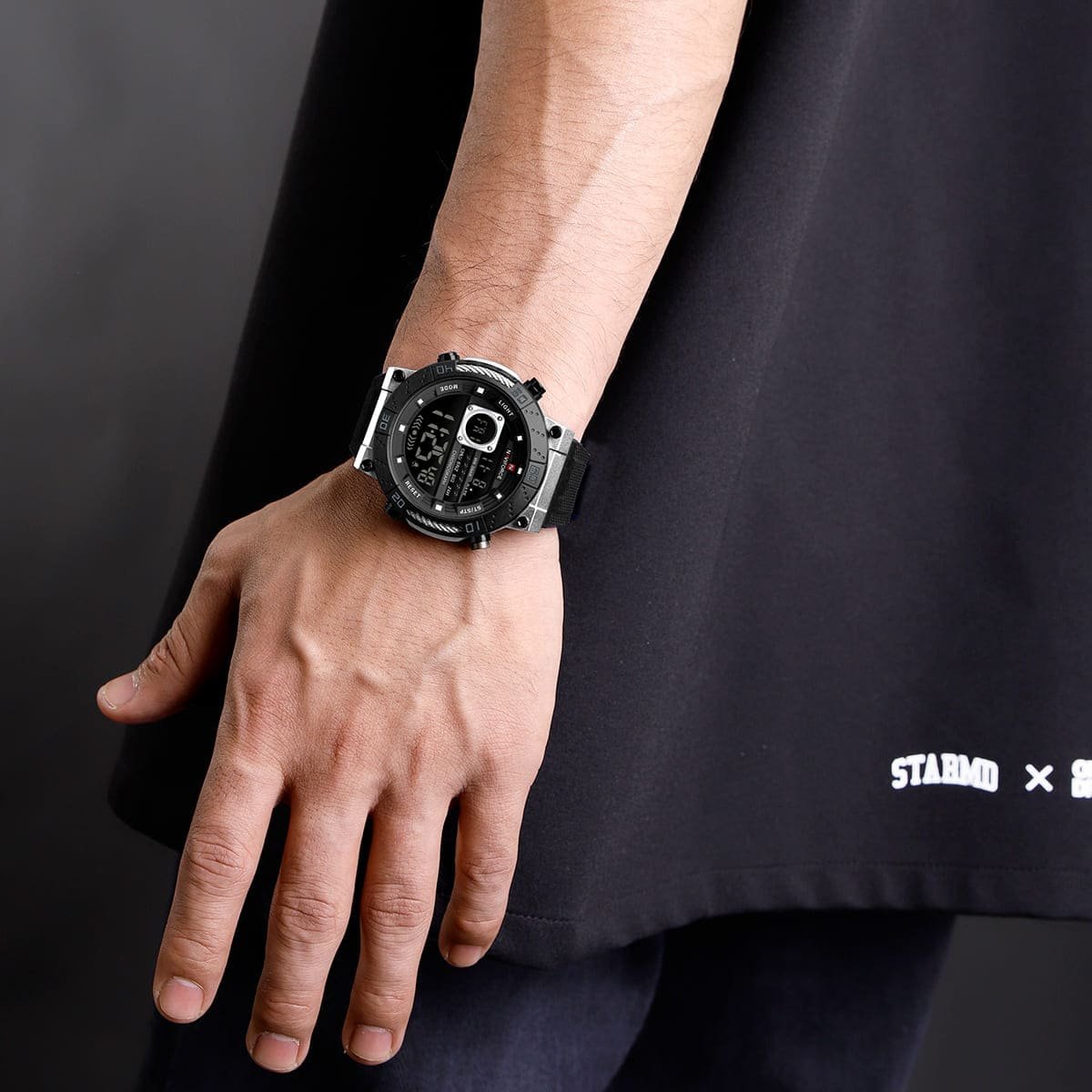 ساعة نافي فورس للرجال NF9241T-S-B-B