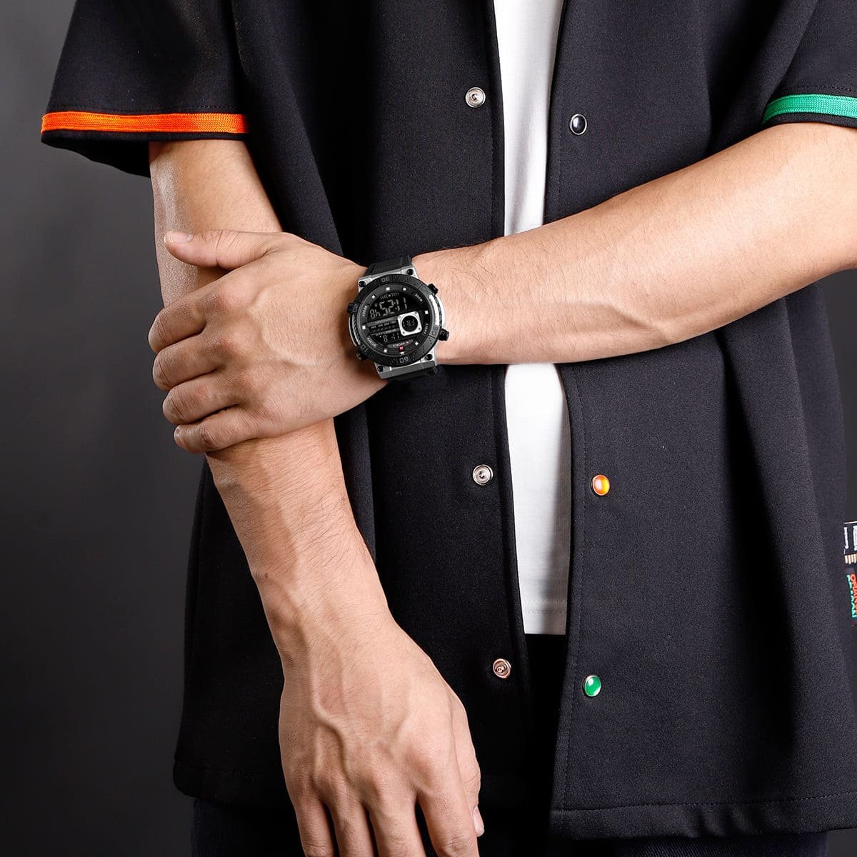ساعة نافي فورس للرجال NF9241T-S-B-B
