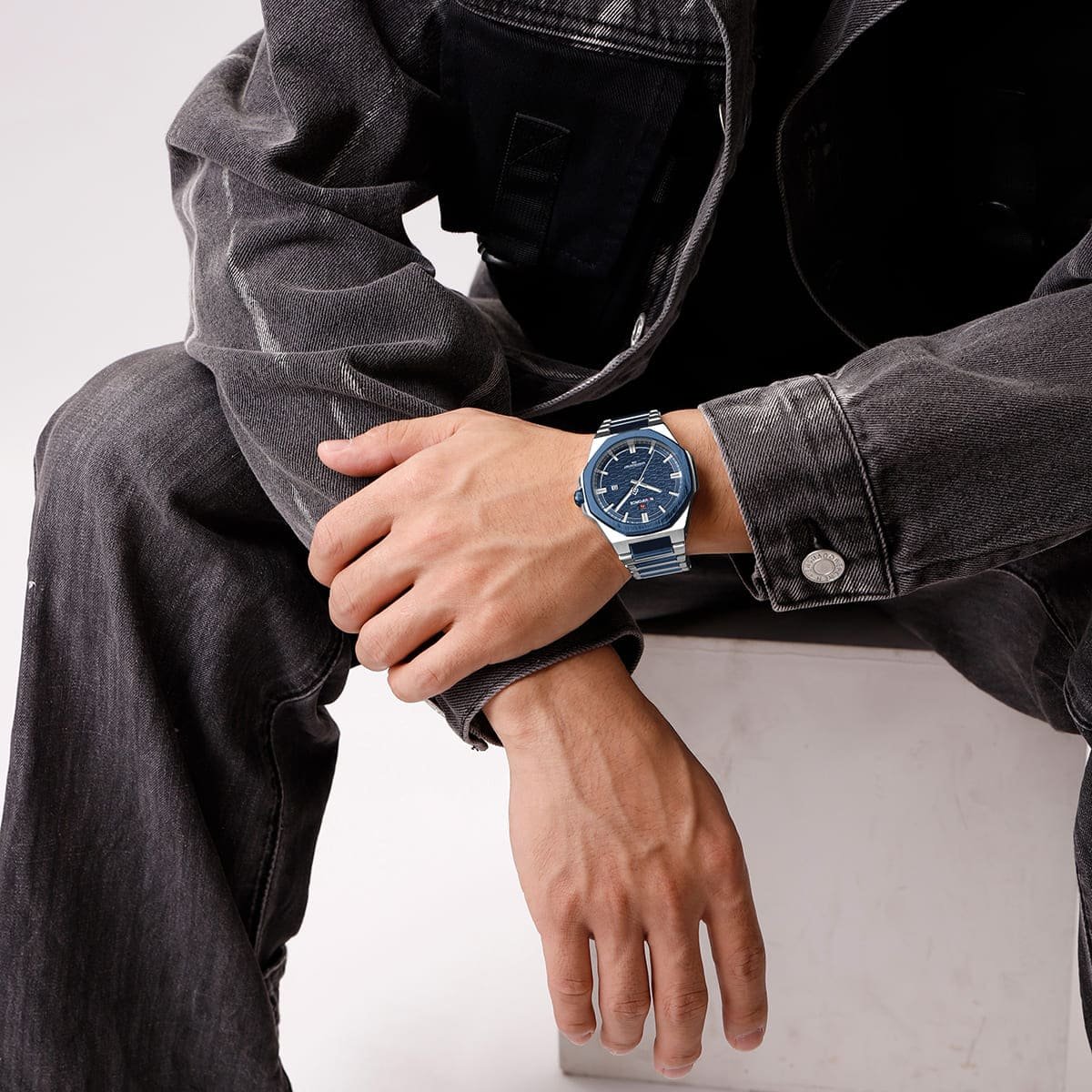ساعة نافي فورس للرجال NF9245-S-BE-BE