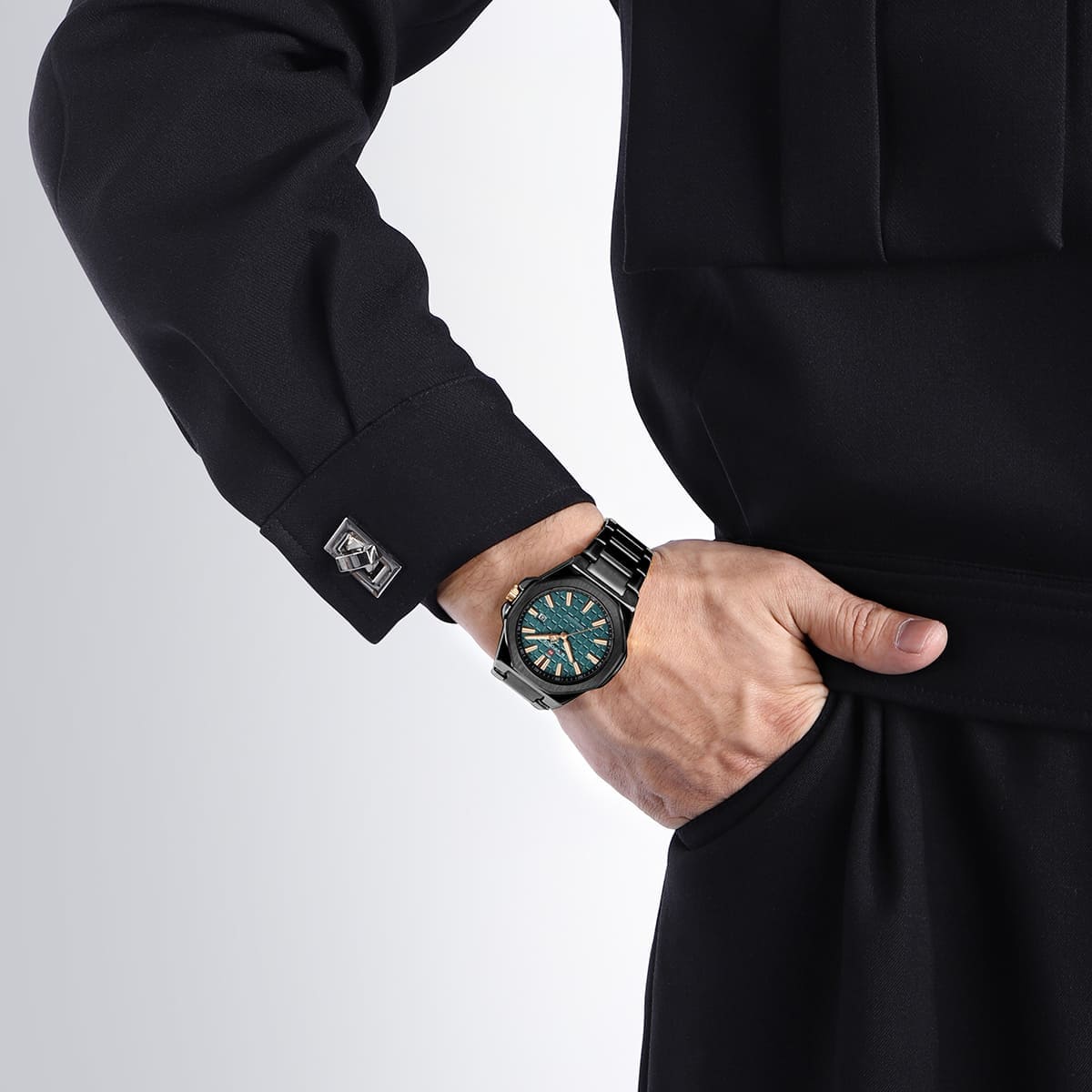 Naviforce Men's Watch NF9258-B-GN-B