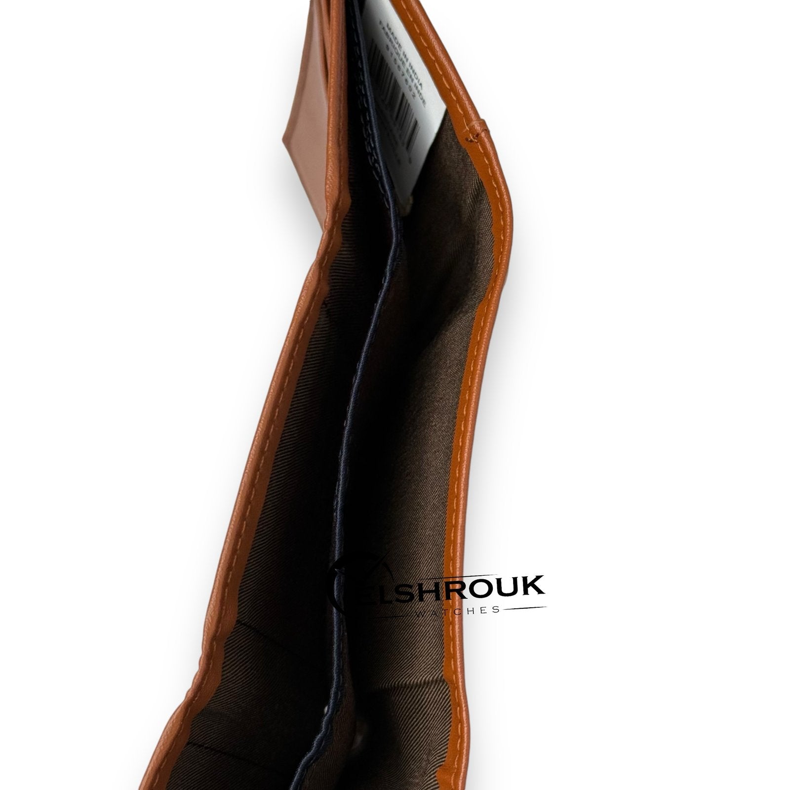 محفظة تومي هيلفيغر رجالي بلون جملي